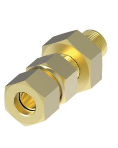 1/4 A.B. Brass Bulkhead Union