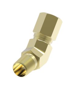 BRASS 1/4" PTC A.B. X 1/4" MP 45*