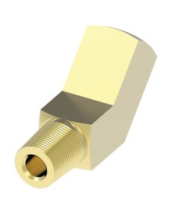 3/4 NPT BRASS 45 ST. ELBOW