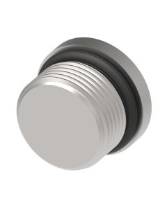Steel Adapter, 1-1/16-12 Male SAE O-Ring Boss (Straight Thread O-Ring) Socket Hex Plug