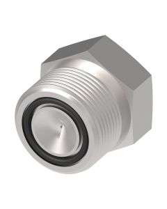 Steel Adapter, 13/16-16 Male O-Ring Face Seal Hex Plug