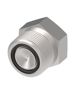 Steel Adapter, 1-3/16-12 Male O-Ring Face Seal Hex Plug