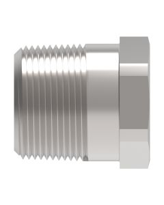 Steel Adapter, 1-1/2-11-1/2 Male NPT Hex Plug