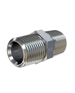 02MP-02MP HEX NIPPLE
