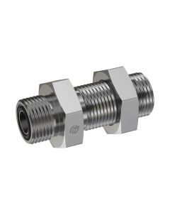 06MFS-06MFS BULKHEAD UNION W/LOCKNUT