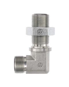 20MFS-20MFS 90 BULKHD ELBOW W/LOCKNUT
