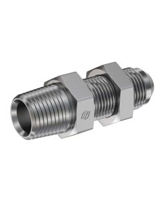 02MP-04MJ BULKHEAD STRAIGHT W LOCKNUT