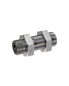 04MFS-04MFS BULKHEAD UNION W/LOCKNUT
