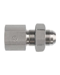 #8 MJ X #8 FP (RIGID) BULKHEAD W LNUT