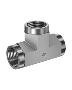 FIT 1/4" FM UNION TEE BRASS