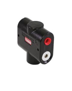 Proportional Flow Divider With Free Reverse Flow, Ports, 16-30 GPM Inlet Flow Range, 50:50 Outlet Flow Ratio
