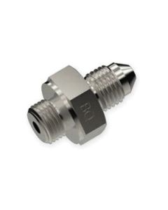 BRAKEQUIP ADAPTOR - 1/8 X 28BSPP - NO. 3 JIC