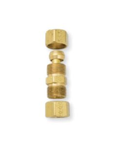 BRAKEQUIP 5/16IN FUELFLEX TO 5/16IN FUELFLEX COMPRESSION FITTING