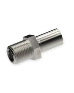 BRAKEQUIP FITTING - FEMALE 3/8NF X 5/8NF EXT. THREAD