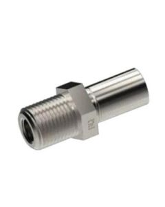 BRAKEQUIP FITTING - FEMALE 3/8BSF X 5/8NF EXT. THREAD