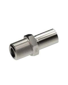 BRAKEQUIP FITTING - FEMALE M10X1.25 X 5/8NF EXT.THRD.