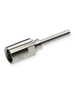 BRAKEQUIP FITTING - FEMALE 3/8 X 24NF - CHROME