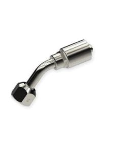 BRAKEQUIP FITTING - POWER STEERING 5/8 X 18NF 45DEG FEMALE SWIVEL