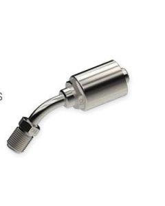 BRAKEQUIP FITTING - POWER STEERING 7/16 X 24NS 45DEG MALE SWIVEL