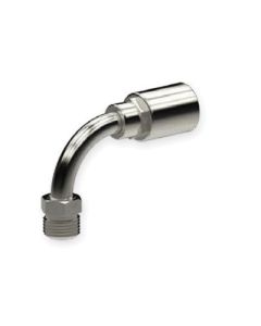 BRAKEQUIP FITTING - POWER STEERING 5/8 X 18NF 90DEG MALE SWIVEL