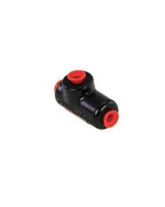 SHV Series Shuttle Valve, Cast Iron, 1/4 NPT Ports, Up To 5.00 GPM & 3000.00 PSI