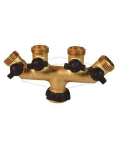 GHT 4-Valve Manifold w/PTFE Seals Forged