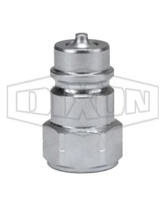 1/2 AG Nipple, 1/2 NPTF, Steel Poppet Va
