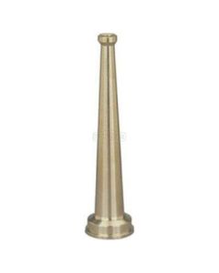 3/4 GHT Brass Plain Hose Nozzle 6 Length