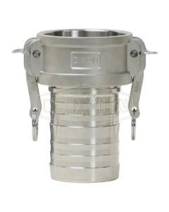 2 Global Alum Type C Fem Cplr x Machined