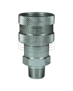 3/8 Enerpac Coupler, 3/8 M-NPTF Steel (2