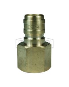 3/4 Strght Thru Nipple, 3/4 NPTF Brass (