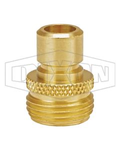 3/4 GH Quick Connect Male Plug Brass (Ma