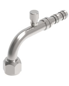 Aeroquip 90Deg Elbow FEM O-Ring (Short PILOT) W/R12 CHG PRT
