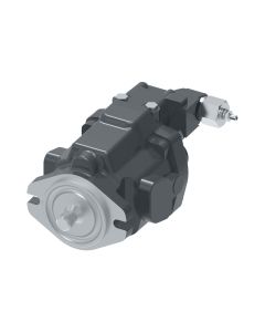 Medium Duty Mobile Piston Pump, 1.16 cu in/rev, 2-Bolt SAE A Mounting Flange, 9T SAE A Splined Shaft, Pressure Compensated Control, Compact, lighweight durable aluminum|Numerous shaft options|Auxiliary mounting flange available