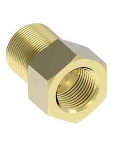 Aeroquip Brass M TO F Inverted Flare