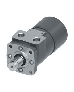 H Series Geroter Motor, 22.60 cu in/rev, 4 Bolt Mounting Flange, 1 in. Straight Keyed Shaft, 1/2 NPT Ports, Compact yet powerful|Extended bearing life|Increased shaft seal
