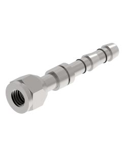 E-Z Clip Series Fitting, 3/4-16 Female O-Ring (Short Pilot), -08 Hose, Straight