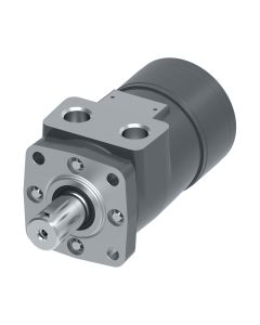 H Series Geroter Motor, 14.10 cu in/rev, 4 Bolt Mounting Flange, 1 in. Straight Keyed Shaft, 1/2 NPT Ports, Compact yet powerful|Extended bearing life|Increased shaft seal