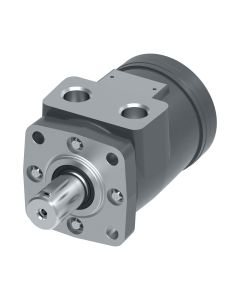 H Series Geroter Motor, 2.80 cu in/rev, 4 Bolt Mounting Flange, 1 in. Straight Keyed Shaft, 1/2 NPT Ports, Compact yet powerful|Extended bearing life|Increased shaft seal