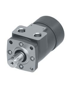 H Series Geroter Motor, 11.30 cu in/rev, 4 Bolt Mounting Flange, 1 in. Straight Keyed Shaft, 1/2 NPT Ports, Compact yet powerful|Extended bearing life|Increased shaft seal