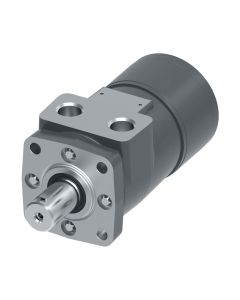H Series Geroter Motor, 17.90 cu in/rev, 4 Bolt Mounting Flange, 1 in. Straight Keyed Shaft, 1/2 NPT Ports, Compact yet powerful|Extended bearing life|Increased shaft seal