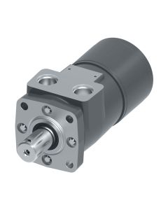 H Series Geroter Motor, 22.60 cu in/rev, 4 Bolt Mounting Flange, 1 in. Straight Keyed Shaft, 7/8-14 St.Thd O-Ring Ports, Compact yet powerful|Extended bearing life|Increased shaft seal