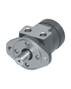 H Series Geroter Motor, 4.50 cu in/rev, 2 Bolt Mounting Flange, 1 in. Straight Keyed Shaft, 1/2 NPT Ports, Compact yet powerful|Extended bearing life|Increased shaft seal