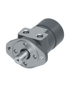 H Series Geroter Motor, 14.10 cu in/rev, 2 Bolt Mounting Flange, 1 in. Straight Keyed Shaft, 1/2 NPT Ports, Compact yet powerful|Extended bearing life|Increased shaft seal