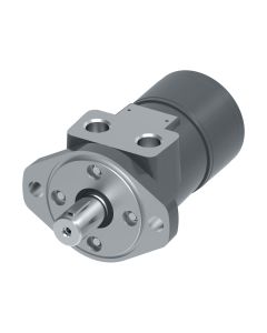 H Series Geroter Motor, 17.90 cu in/rev, 2 Bolt Mounting Flange, 1 in. Straight Keyed Shaft, 1/2 NPT Ports, Compact yet powerful|Extended bearing life|Increased shaft seal