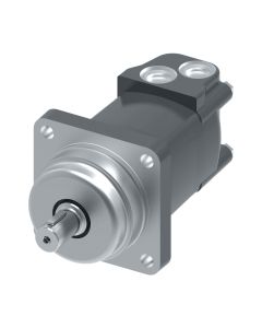 2000 Series Geroler Motor, 14.90 cu in/rev, 2 Bolt SAE A Mounting Flange, 1 in. Straight Keyed Shaft, 7/8-14 St.Thd. O-Ring Ports,