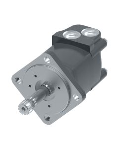 2000 Series Geroler Motor, 14.90 cu in/rev, Bearingless Mounting Flange, None Shaft, 7/8-14 St.Thd. O-Ring Ports,