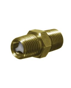 Brass Inline Hydraulic Check Valve, Male 1/2-14 NPT Ports, PSI Cracking Pressure, Up to 10.00 GPM & 1000.00 PSI