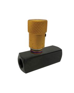 Steel Inline Easy Read Flow Control Valve, Female 1/2-14 NPT Ports, Up to 12.00 GPM & 5000.00 PSI