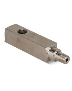 Gauge Adapter, 1/2 in NPT Gauge Port, 10000 psi